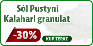 Sól Pustyni Kalahari - granulat PROMOCJA -30%